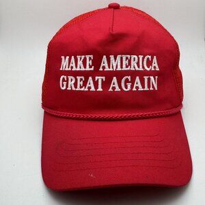 MAGA Make America Great Again Red Trucker Hat Cap Otto One Size Fits Most